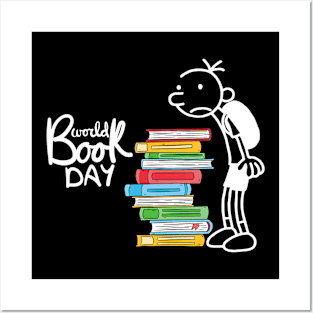 World Book Day  Funny Book Day Character Posters and Art